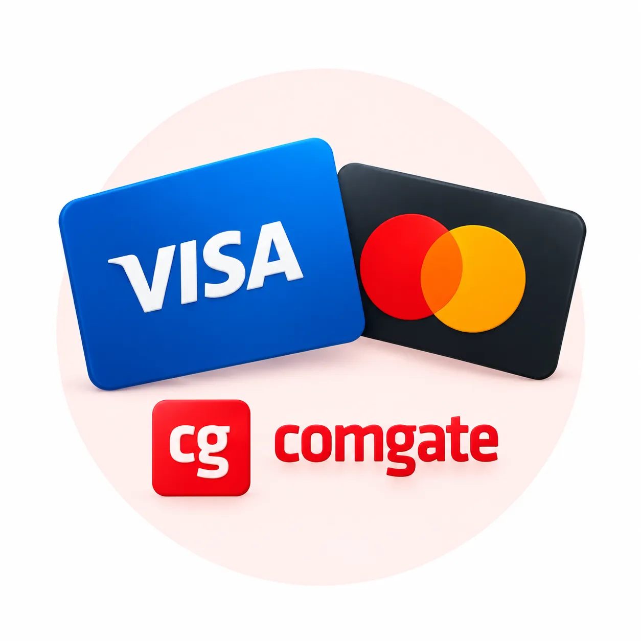 Visa Mastercard Comgate