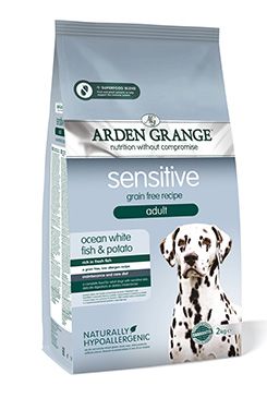 Arden Grange Dog GF Adult Sen.Oc.White Fish&Potato 2kg