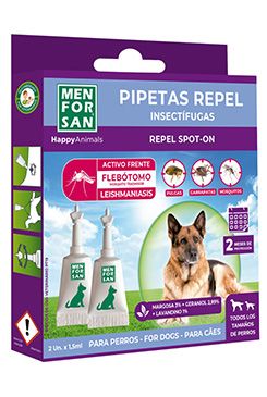 Menforsan Spot-on pipety pro psy repelentní 2x1,5ml