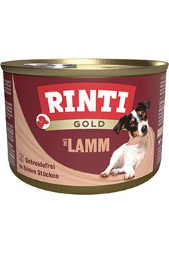 Rinti Dog Gold konzerva jehně 185g