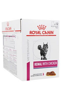 Royal Canin VD Feline Renal 12x85g kuře kapsa