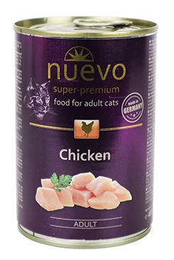 Nuevo kočka adult Kuře konz. 400g
