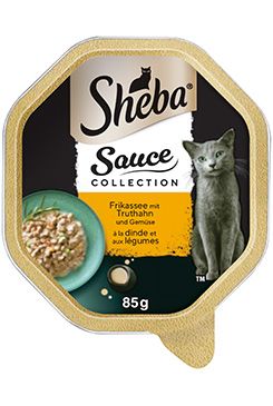 Sheba vanička Krůtí se zeleninou ve šťávě 85g