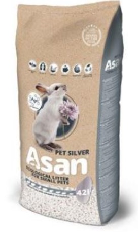 ASAN Pet Silver hlodavce a králíčky 42l