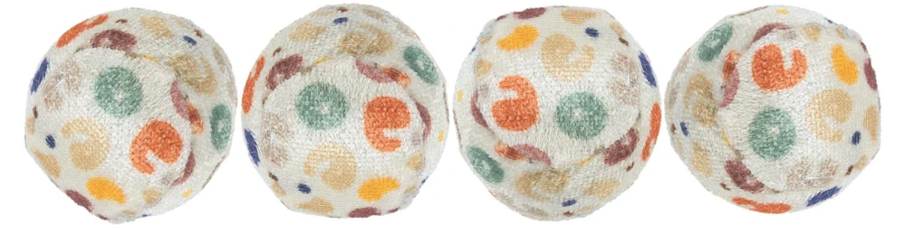 TRIXIE Míčky leopardí motiv 4cm (4)