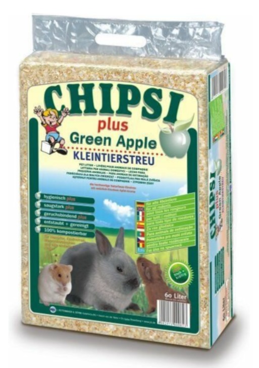 CHIPSI lisované hobliny JABLKO 60 L