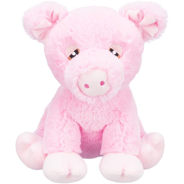 TRIXIE Be Eco prasátko EDISON, plyšová hračka se zvukem, 24 cm