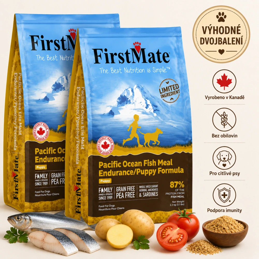 FirstMate Pacific Ocean Fish Puppy 2 x 11,4 kg
