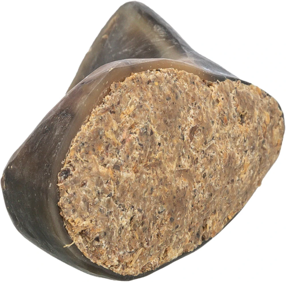TRIXIE Buffalo Horn, buvolí roh plněný buvolím penisem a šlachou, 10-14 cm