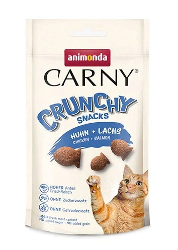 ANIMONDA Carny Crunchy Snacks - kuře + losos 50 g