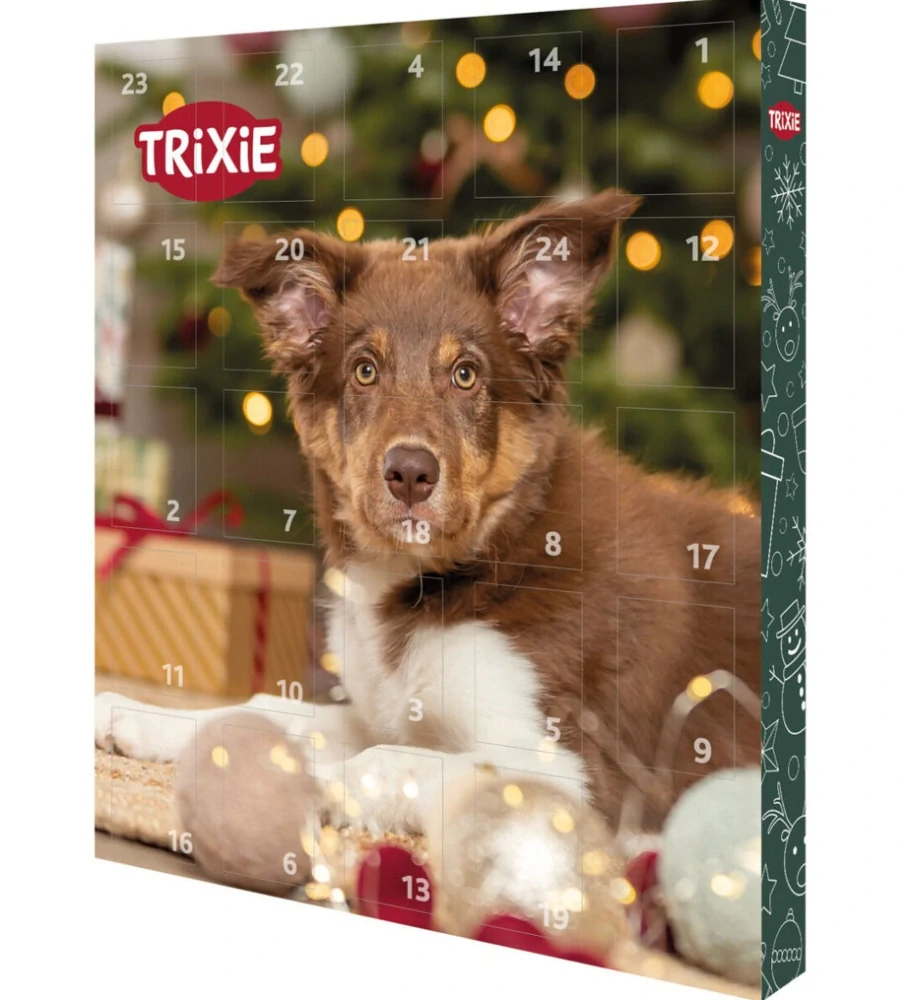TRIXIE Adventní kalendář pro psy, 30x34x3,5cm
