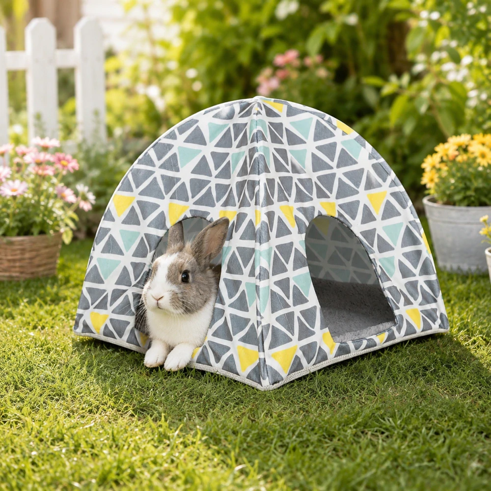 TRIXIE Wigwam SUNNY pro morčata/zakrslé králíky, 37 x 35x 37 cm, polyester