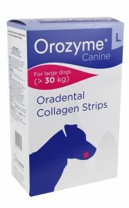 Orozyme plátky žvýkací pro psy L nad 30kg 141g