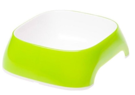 Miska plast GLAM MEDIUM 0,75l žlutozelená FP