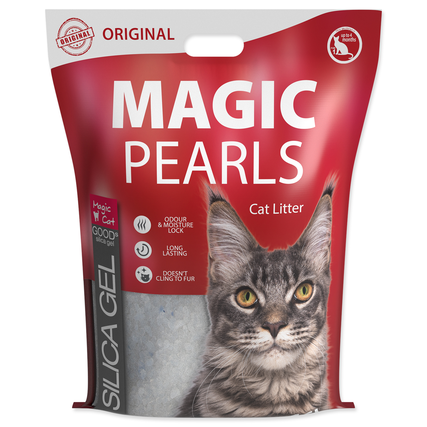 Podestýlka Magic PEARLS Kočkolit 16l