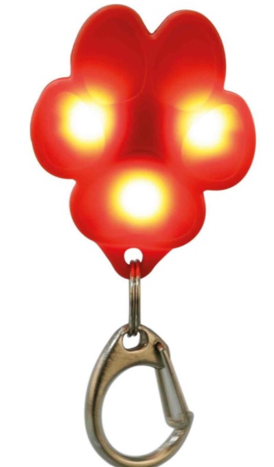 TRIXIE Flasher USB blikačka pro psy 3,5 x 4,3 cm tvar tlapka (RP 2,10 Kč)