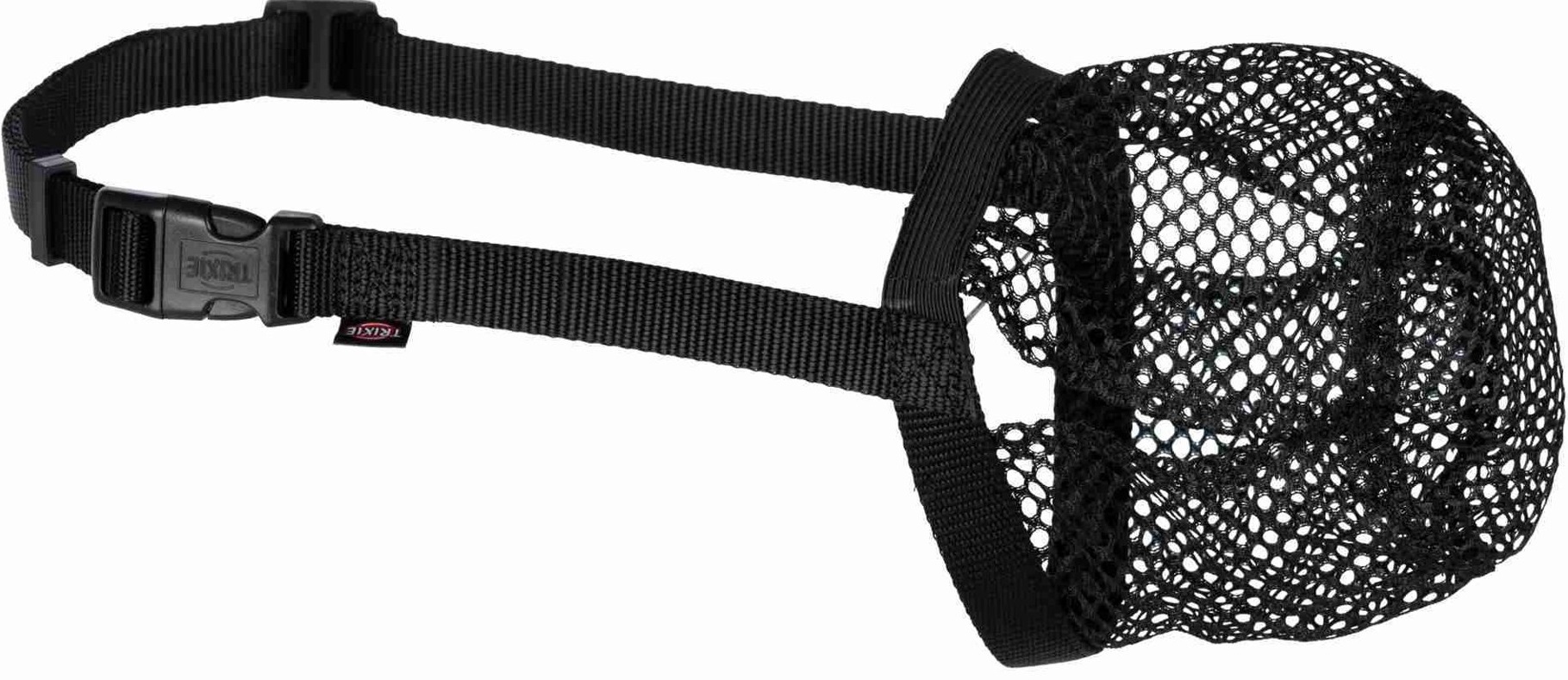 TRIXIE Ochranný náhubek polyester síťka XS černý, 15 cm