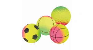 TRIXIE Neonový míč mechová guma 7 cm