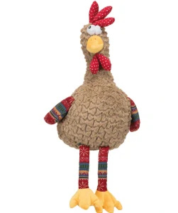 TRIXIE Rooster, plyšový kohout, šustivá folie uvnitř, 60cm