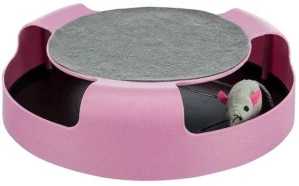 TRIXIE Myš v kruhu se škrábacím kobercem 25x6cm