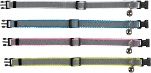 TRIXIE Obojek pro kočku reflexní, sametový 22-36 cm