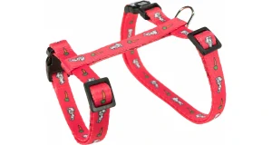 TRIXIE Postroj s vodítkem pro králíka - motiv 25-44/1cm 1,25m