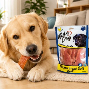 KIDDOG kuřecí prsa, měkké masíčko 250 g
