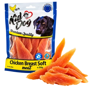 KIDDOG kuřecí prsa, měkké masíčko 250 g