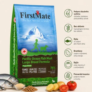 FirstMate Pacific Ocean Fish Large Breed 11,4 kg