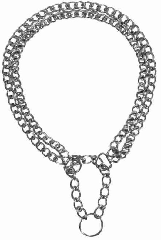 TRIXIE Polostahovací obojek dvouřadý 30cm/2mm M:40cm/2mm