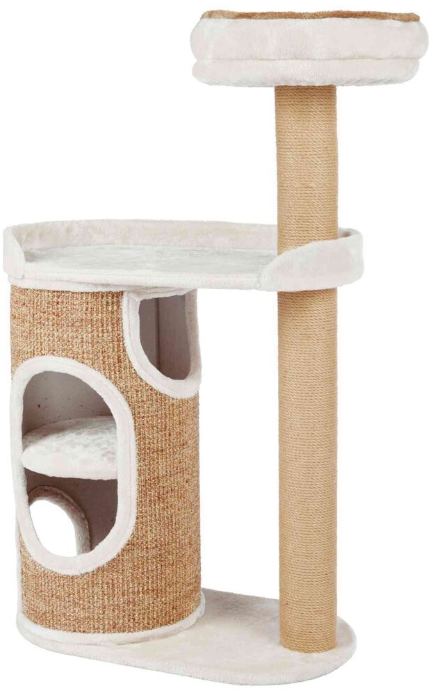 TRIXIE Škrabadlo FALCO s válcem a odpočívadlem 117 cm sv.šedé/hnědé