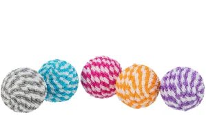 TRIXIE Provázkové míčky - různé barvy 4,5 cm