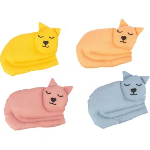 TRIXIE CAT, bavlněná kočka, hračka pro kočky s valerianem, 13 cm