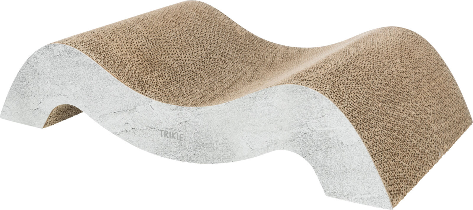 TRIXIE XXL škrabadlo dvojvlna,  64 × 14 × 37 cm, karton, šedá