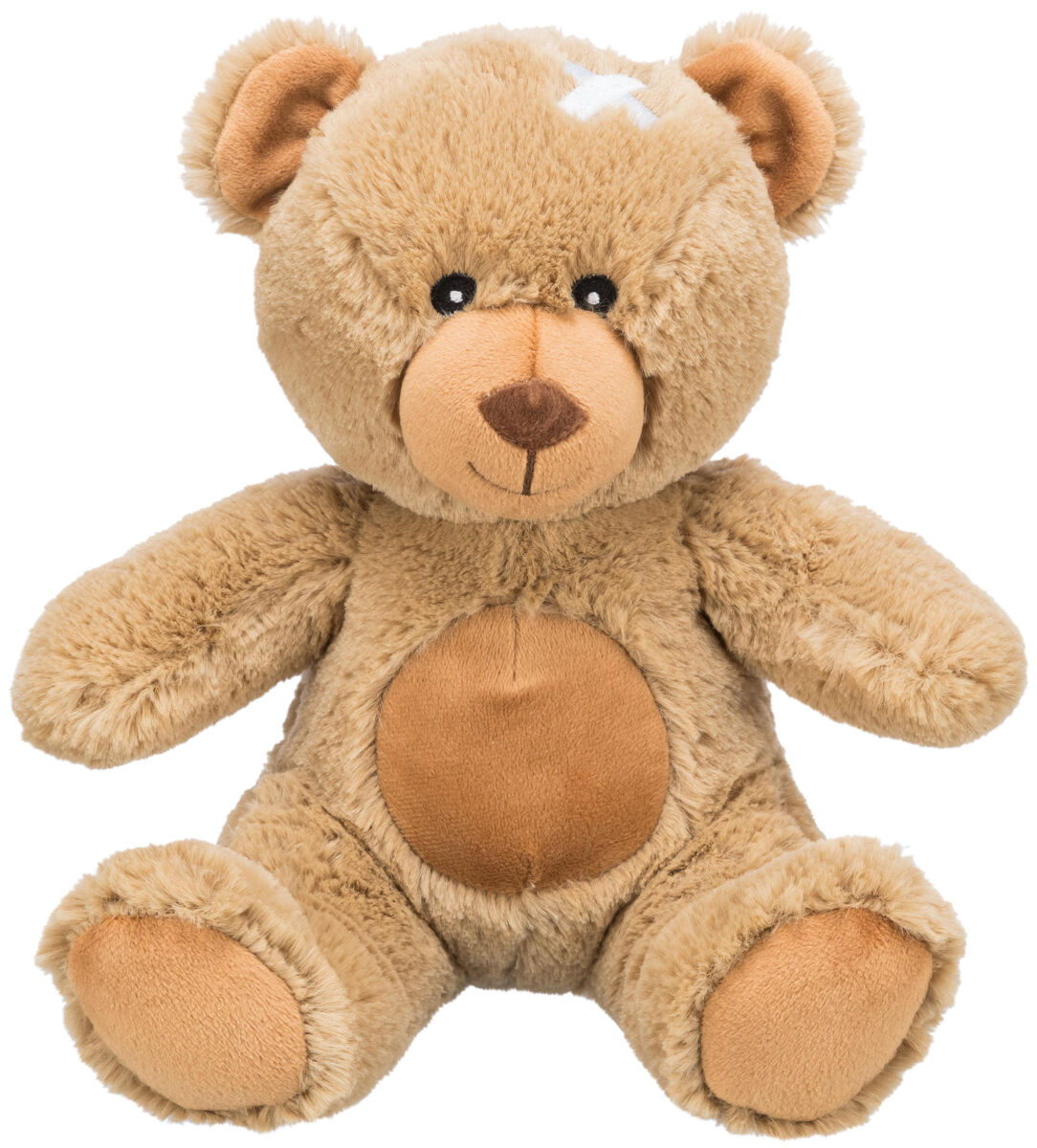 TRIXIE Be Eco medvěd TEDDY, plyšová hračka se zvukem, 23 cm