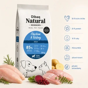 DIBAQ NATURAL BREEDER DOG Chicken&Turkey 20kg