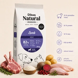 DIBAQ NATURAL BREEDER DOG Lamb 20kg