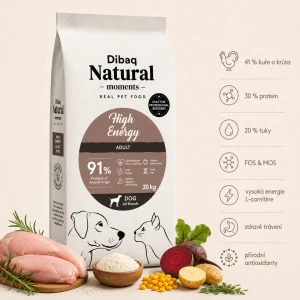 DIBAQ NATURAL BREEDER DOG High Energy 20kg