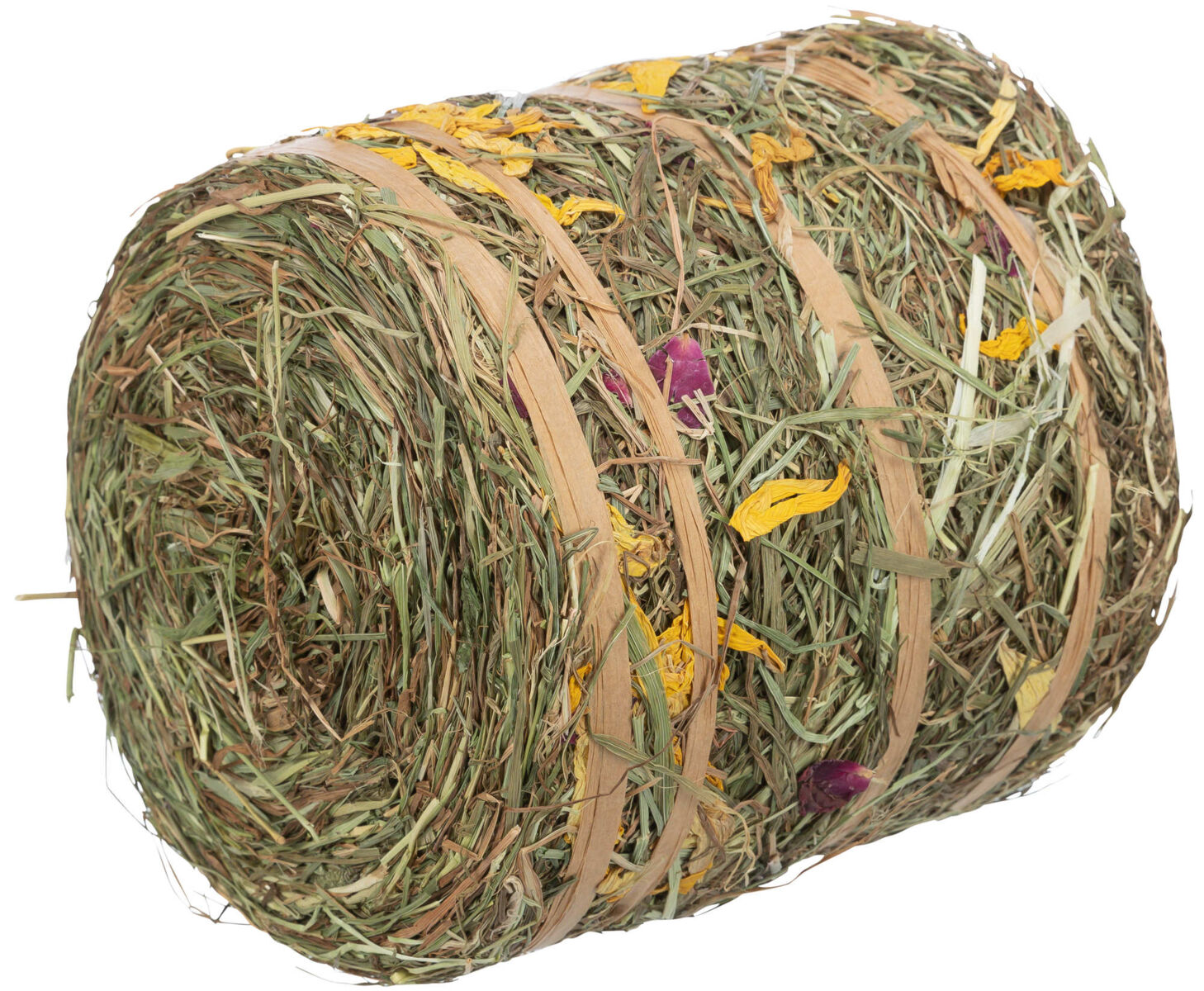 TRIXIE Natur Snack - váleček sena s květy, 500g