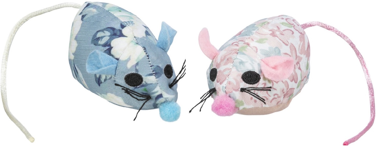 TRIXIE Myška mini látková s catnipem, 4,5 cm