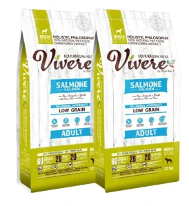 VIVERE Adult Salmon 2 x 12 kg