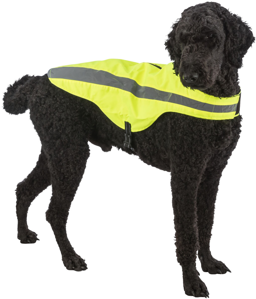 TRIXIE Bezpečnostní vesta, reflexní, neon žlutá L-60cm,hruď:62-96cm