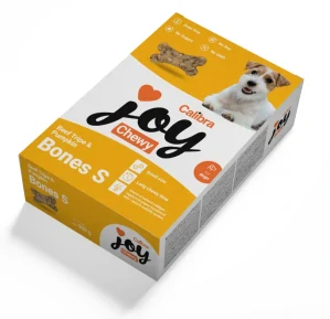 Calibra Joy Dog Chewy Beef Tripe & Pumpk. Bones S 900g