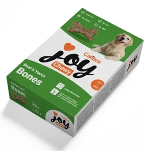 Calibra Joy Dog Chewy Beef & Yucca Bones 850g