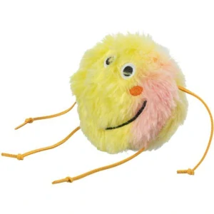TRIXIE Monster příšerka 10 cm, s catnipem, plyš, oranžová/žlutá