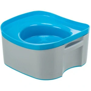 TRIXIE Cestovní miska STRONG, 21 x 11 x 21 cm, tmavošedá/petrolejová