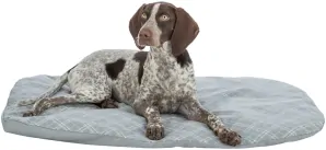 TRIXIE Oválný polštář JESSIE, bavlna/polyester, šedá/bílá 110 x 80 cm