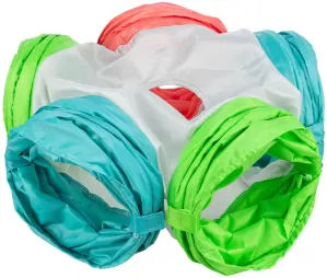 TRIXIE Hrací tunel HVĚZDA pro králíčky, morčata, 5 × ø 18 cm/47 cm, 6 východů, polyester