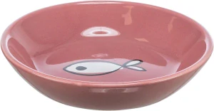 TRIXIE Keramická miska pro kočky, mělká 0,2 l/14 cm, různé motivy a barvy