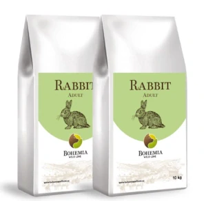BOHEMIA WILD Adult Rabbit 2 x 10kg